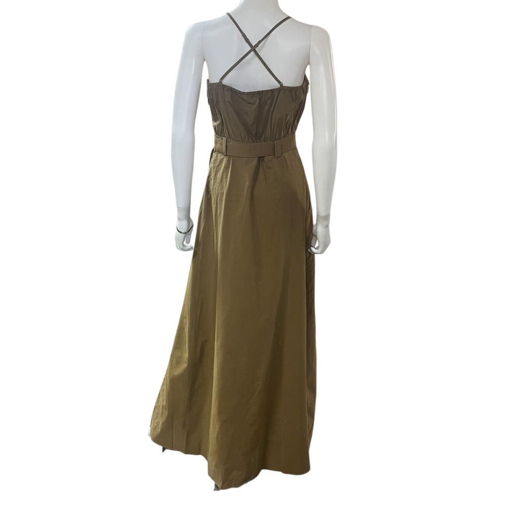 Fashion Nova Maxi Dress Womens‎ M Brown Strappy Belted Sleeveless NWT - Picture 6 of 12